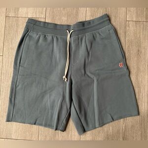 Men's Homage Go-To Sweat Shorts Vintage Blue Size L Large Used